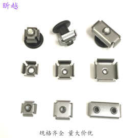 铁皮内套牙 焊接方母塞  钢管内置母 方管内塞牙 铁管内螺母塞