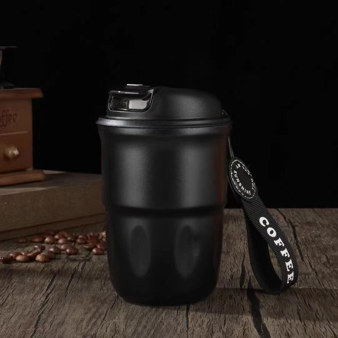 Grado alimenticio 316 taza de aislamiento al vacío de acero inoxidable para niñas taza de agua de alto valor de la cara taza de café ligera de lujo de alto nivel