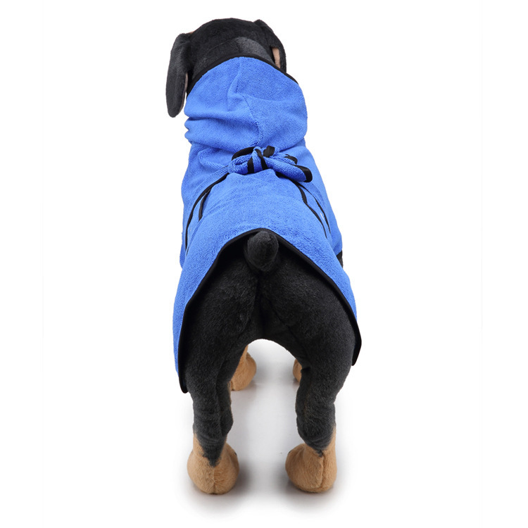 Universal Absorbent Dog Bathrobe And Pet Towel Blanket For Dogs_voghion.com