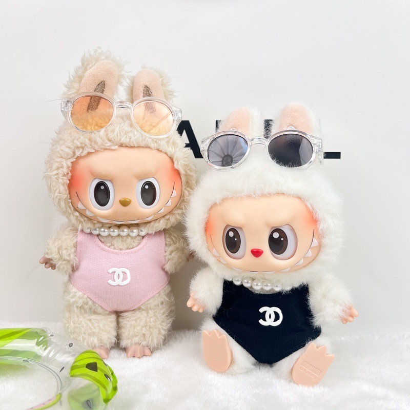ラブブベビー服アクセサリー、小香風水着セット、ビニールブラインドボックス、ラブブ服の交換用1、2、3世代|undefined