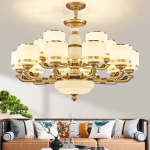 新中式吊灯客厅灯中国风简约现代大气餐厅卧室复式楼别墅灯具套餐