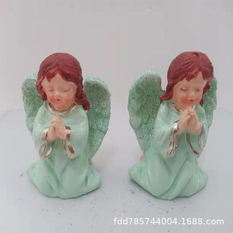 녹색기도 천사 6*4.5*6.5cm
