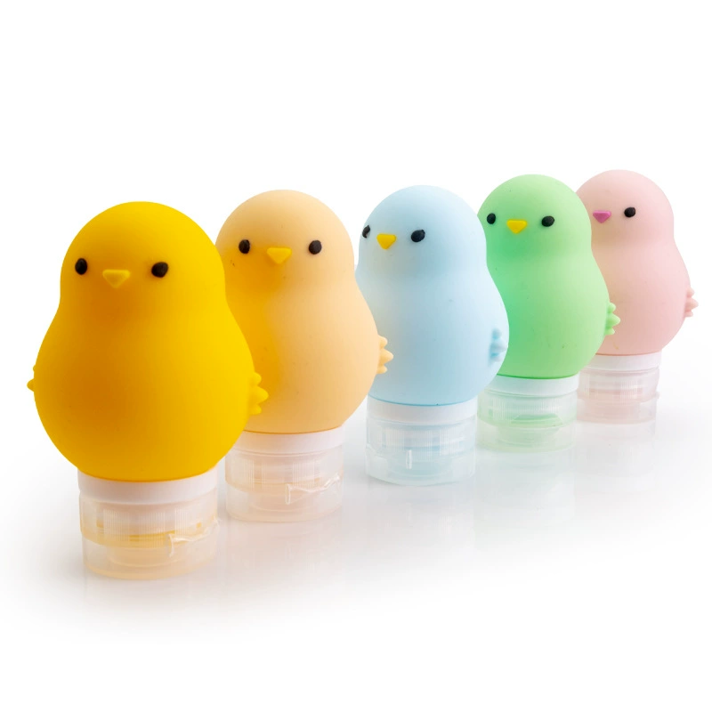 B.Duck, силиконовый ручной флакон для путешествий для ухода за кожей, косметическая система хранения