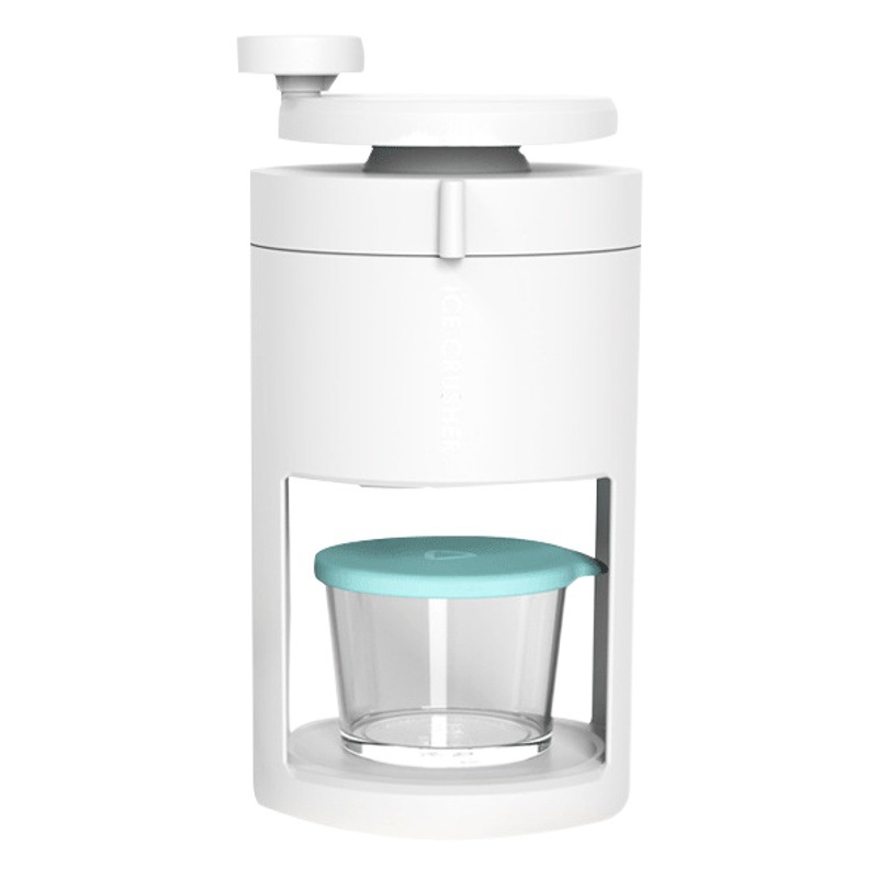 Mingjue Small Household Manual Ice Planer Ice Broken Mix Ice Net Celebrator Stall Hand Ice Maker Smoothie Hail Ice Maker