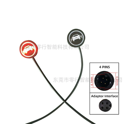 Motorcycle Modification Warning Light Bsd Car Blind Spot Monitoring Lane Assist Universal Lens Light (Other Automotive Exterior Supplies) - universal-5v-car-lights