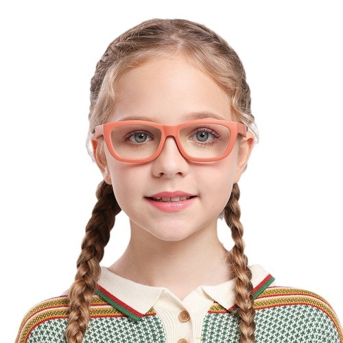 New children's anti-blue light glasses computer mobile phone eye protection fashionable frames frames wholesale F8214