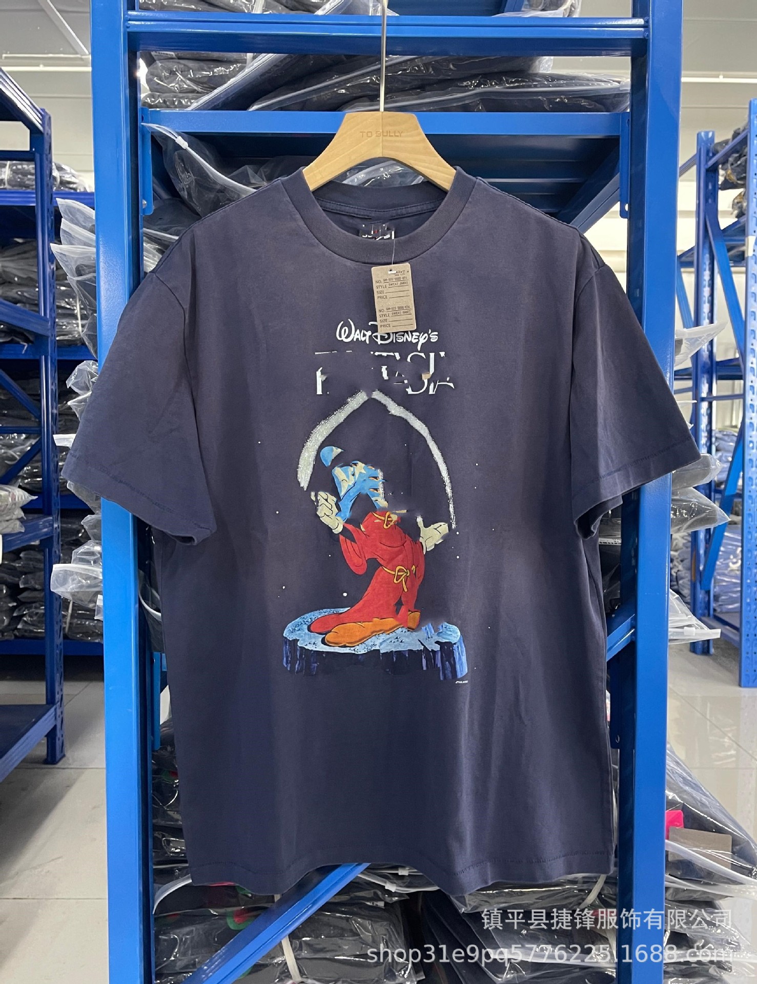 クロスボーダーの新型欧米のファッションブランドのレトロな水洗いは古い落書きをします。