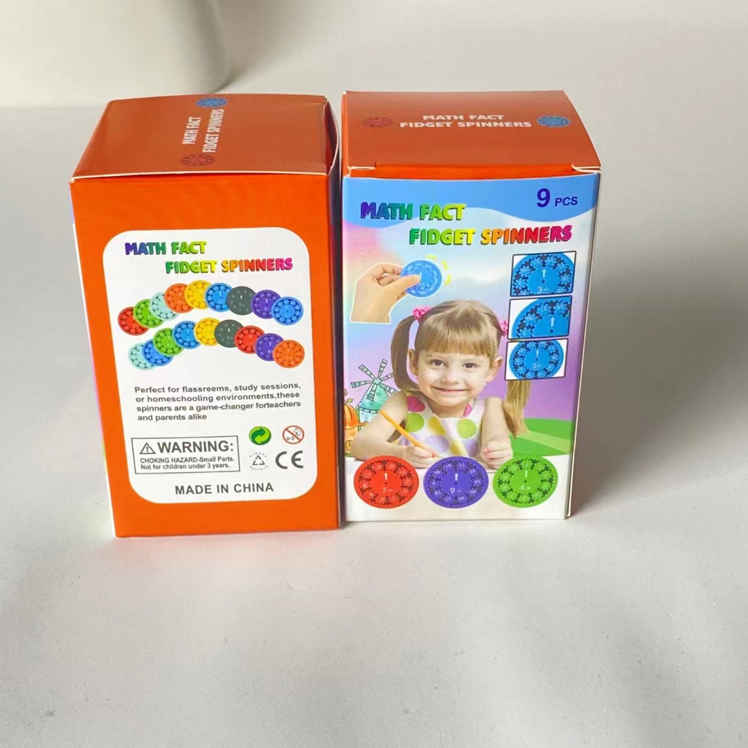 곱셈과 나누기 (9 개) 3D 인쇄 [컬러 박스]