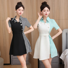 Women's Stylish Casual Wellness Massage SPA Slimming Elegance Foot Therapist Foot Bath Uniform