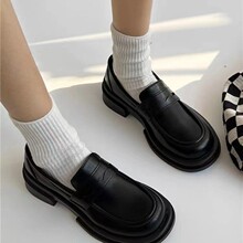 ��ϵСƤЬŮӢ���L��ɫ��ט���Ь2025�����¿�͹�jk�Ʒ���Ь��