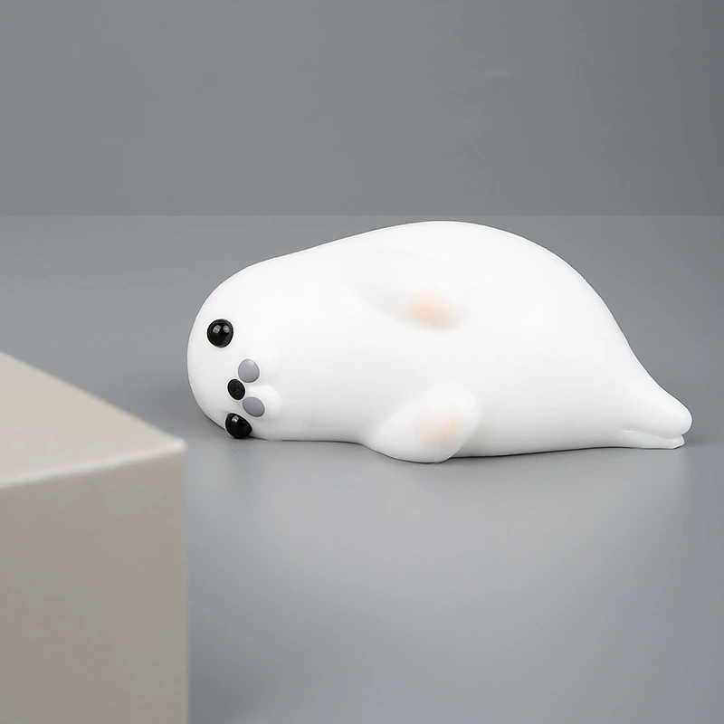 Новая мягкая игрушка-антистресс в виде милого животного-фокусника, антистрессовый мячик-пельмень