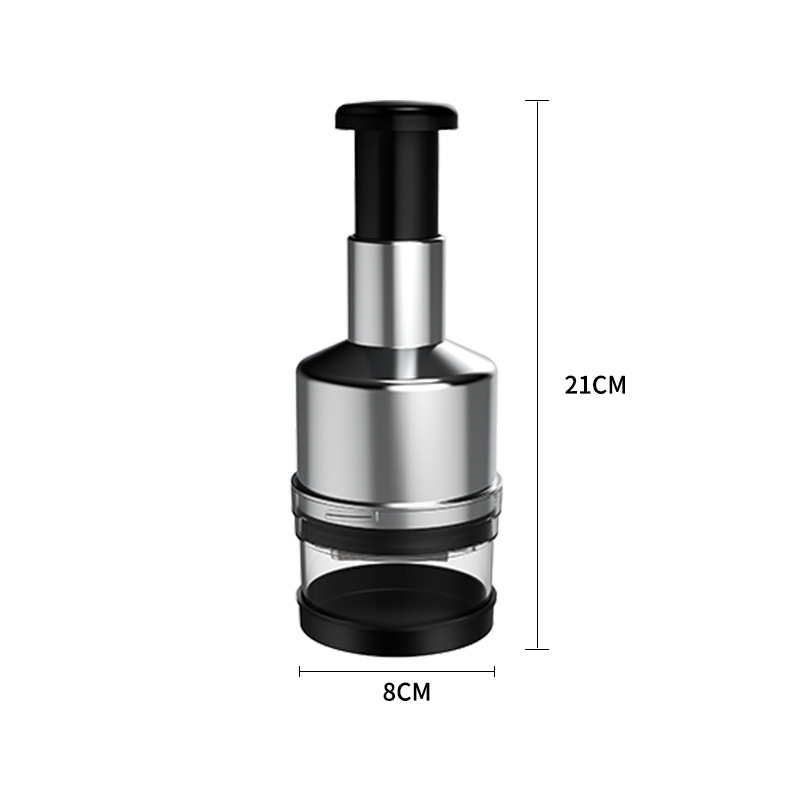 304 acero inoxidable cuchillo de palo de prensa de ajo cortar verduras utensilios de cocina multifuncionales de cebolla cortada de ajo nuevo producto de corte de ajo