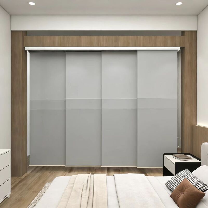 Sliding Curtains, Blackout Curtains, Living Room Soft Partition Curtains, Air Conditioning Wind-Blocking Folding Screen Curtains, Solid Color Modern Sliding Curtains, Blackout Curtains, Living Room Soft Partition Curtains, Air Conditioning Wind-Blocking Folding Screen Curtains, Solid Color Modern