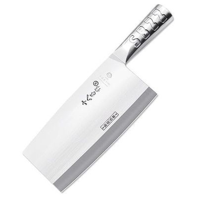 Eighteen-Character Brand Chef's Knife – Specialty Vegetable & Meat Cutter, Yangjiang Cutlery – Dual-Purpose Kitchen & Home Use Knife for Bone Chopping and Precise Cutting