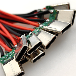 TYPC male simple 2 solder joint with line 10CM charging only