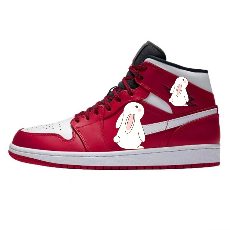 조 1 미디엄 흰색 검정색 빨간색 554724-605