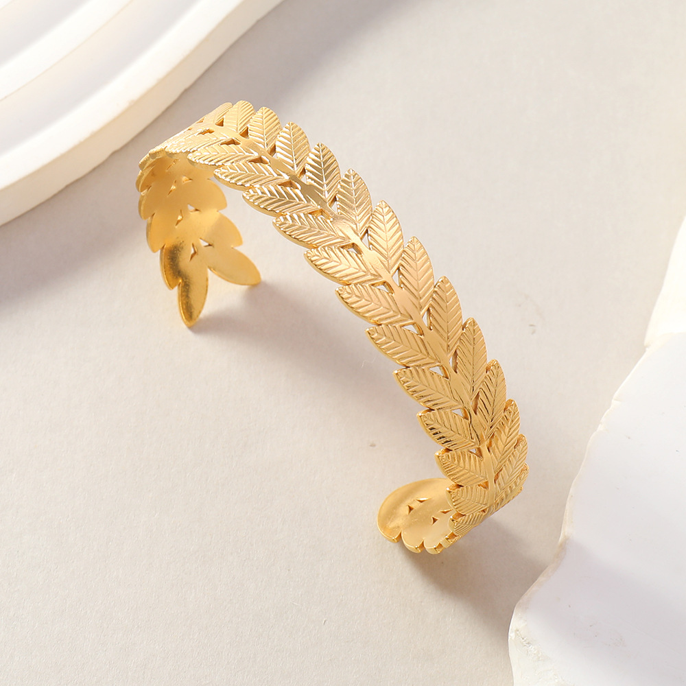 Europa y los Estados Unidos transfronterizos pulseras de acero de aluminio de aluminio de alta calidad para mujeres moda versátil números romanos diamantes joyas de acero inoxidable image 10