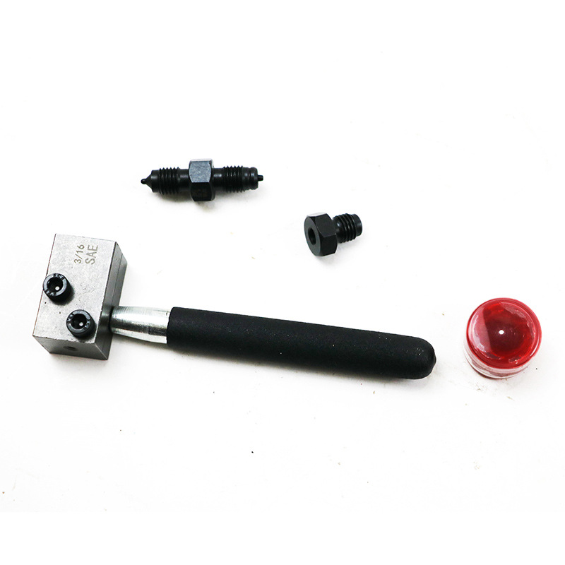 Reparación mecánica excelente expansor de tubería de acero al carbono freno del coche tubo de cobre dispositivo de tubo de remachado Protección automática aire acondicionado expansor de tubo de cobre