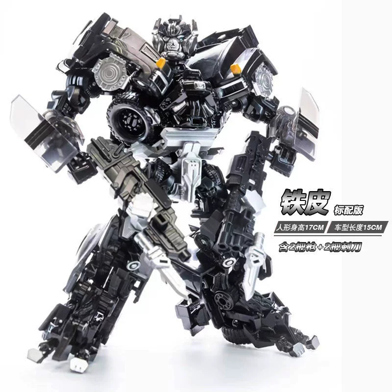Металлический робот-убедитель Jingke Transformer Metal Robot Vehicle - минифигурка Король Кинг Конг для мальчиков, 9 см в высоту x 20 см в длину