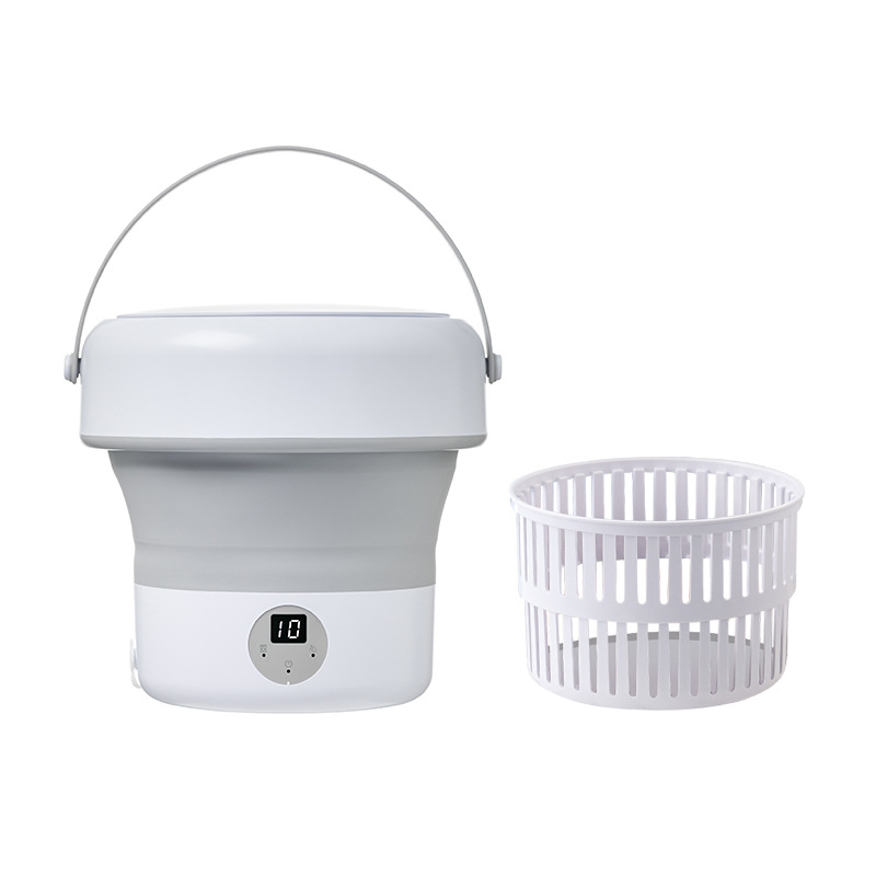 Hogar turbina calcetines lavadora ropa inteligente lavadora pequeña luz azul ropa interior mini lavadora Nuevo