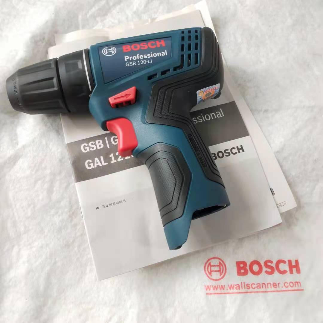 充电式手电钻电动螺丝刀家用GSR120-LI锂电12V博士工具手枪钻