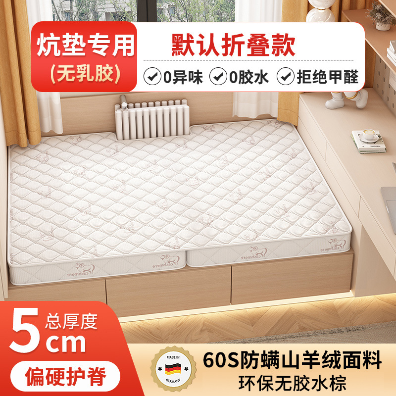 2025 畳マットレス任意のサイズのマット折りたたみ式ココナッツラテックス子供用ホームソフトクッション