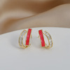 Summer earrings, simple and elegant design, 2023 collection