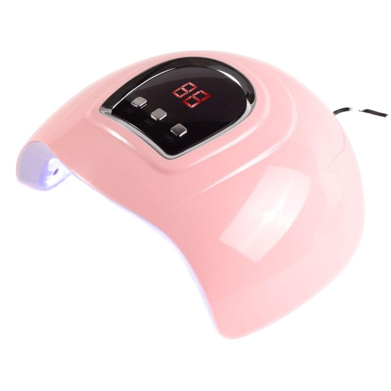 Mini lámpara de uñas de 54W con 18 LEDs, secador de uñas portátil para hogar, lámpara de fototerapia