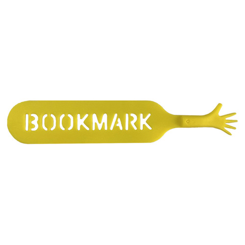 Fun four-finger bookmark creative student reading book notepad novel note page clip reading book label