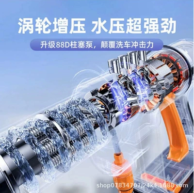 High pressure car wash water gun | Battery Cleaning Machine, Spray Car