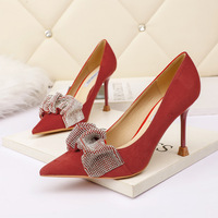 9811-5 in Europe and the sexy pointed the stiletto heel show thin diamond club women's shoes web celebrity party shoes