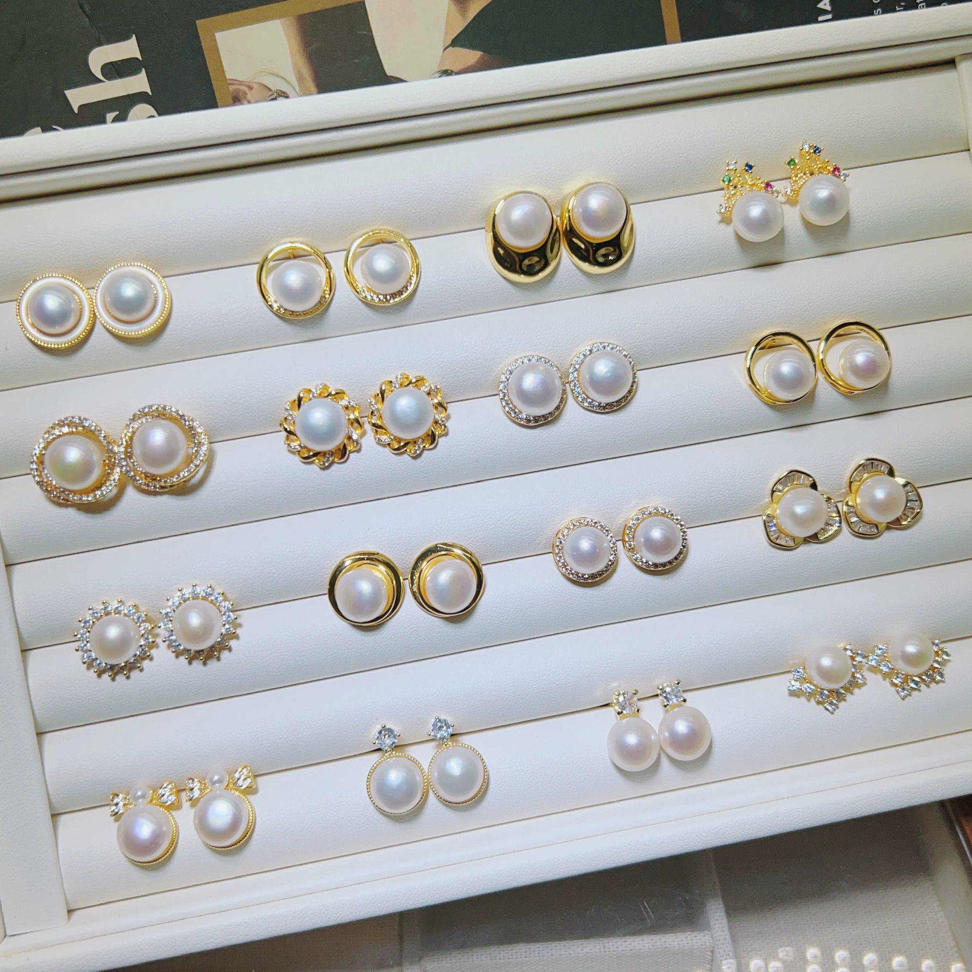 Высокое чувство жемчуга большие зернистые жемчужные серьги 925 серебряные иглы позолоченные серьги, легкие экстравагантные изысканные модели