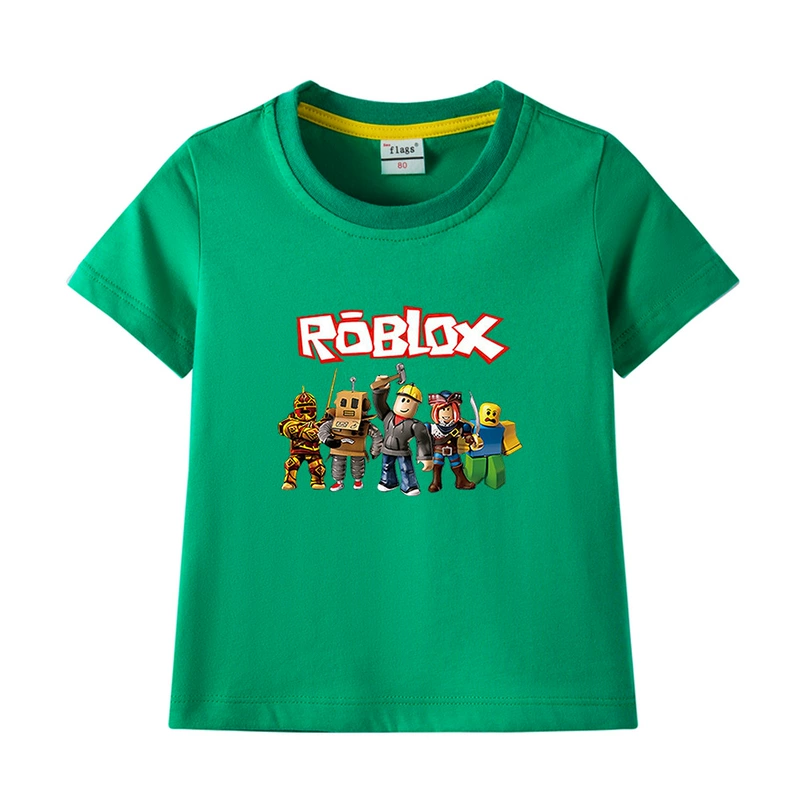 Футболка ROBLOX для мальчиков хлопок 100% лето