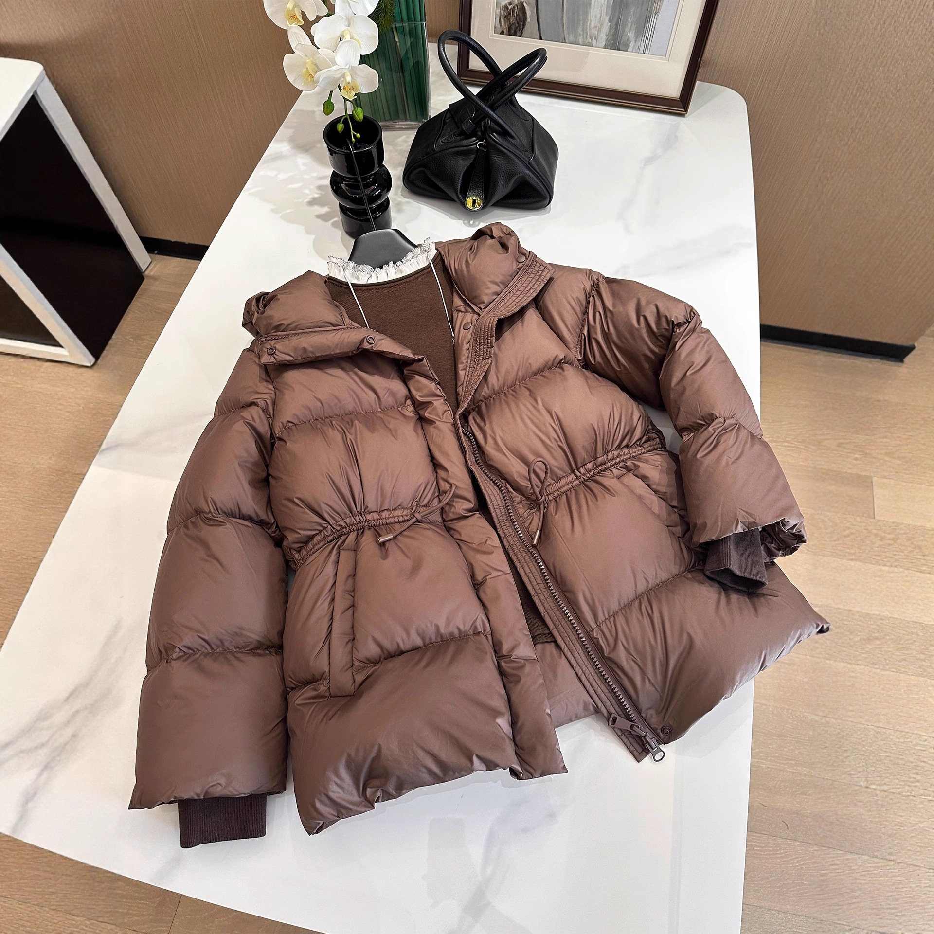 零压云朵真的太适合寒冬~高充绒90鹅绒羽绒服女新款加厚保暖外套