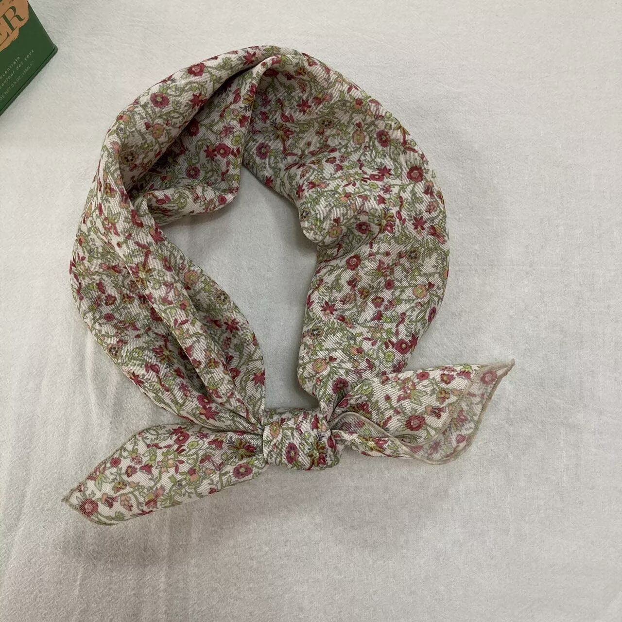 41 그린 레드 플로럴