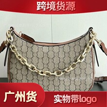 跨境货源 新款经典双G老花腋下麻将包时尚百搭休闲单肩斜挎式女包