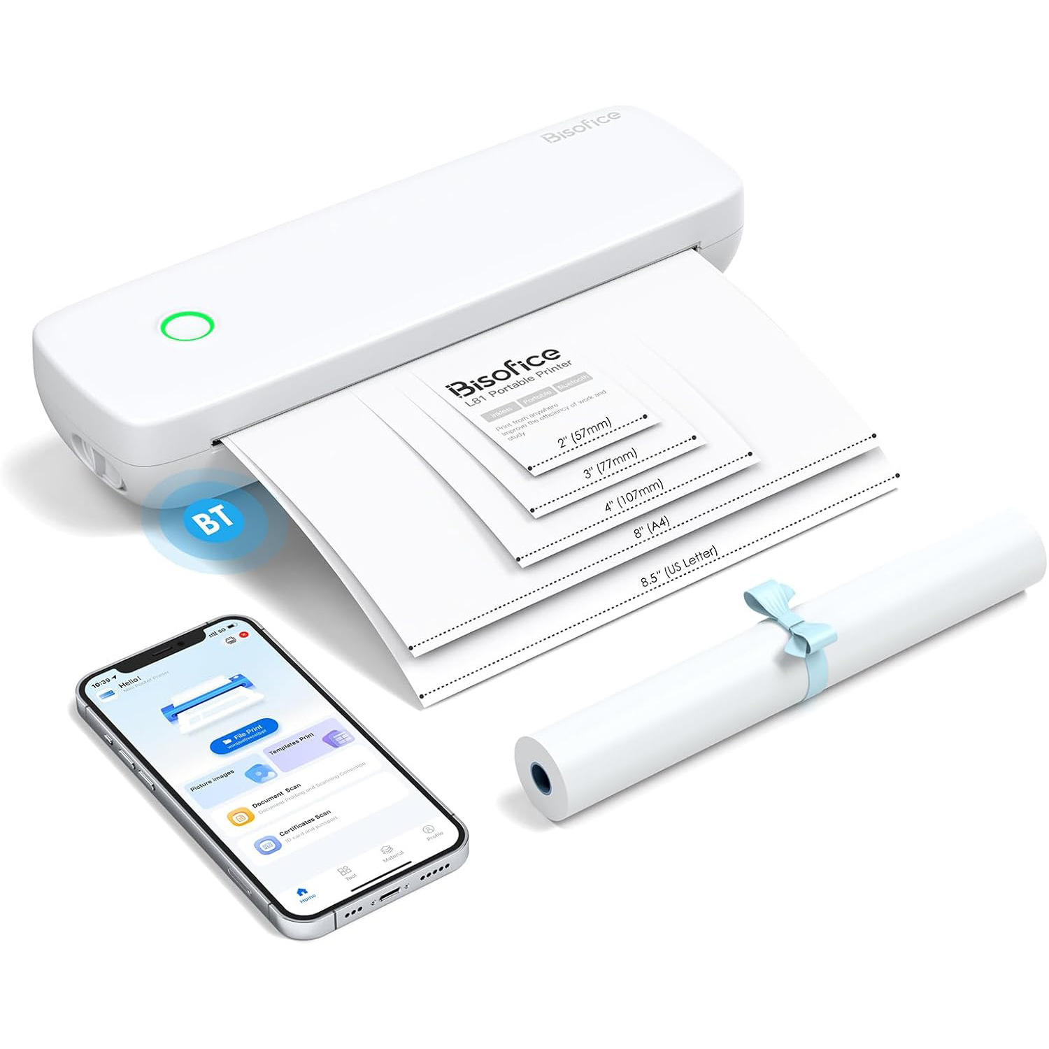 Handheld printer, tattoo, bluetooth, (Cross-border trading)
