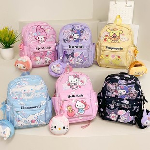 Children's Schoolbag Sanrio Cartoon Backpack Girl Student Schoolbag Kt Cat Cute Backpack Kindergarten Backpack
