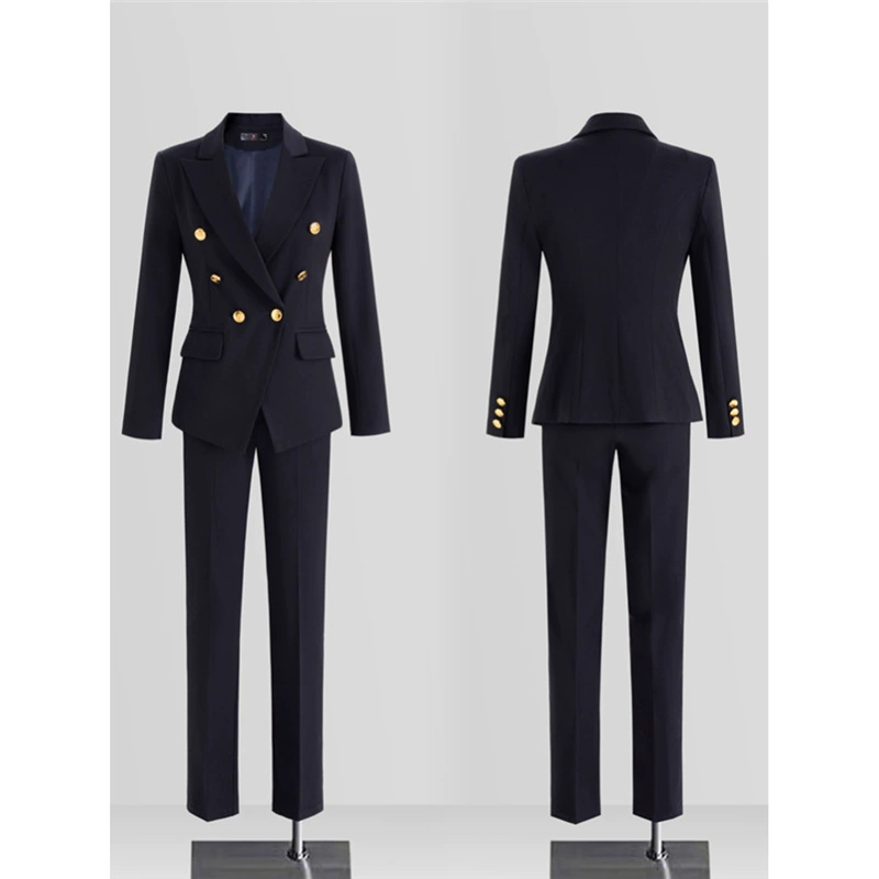 Тибетский костюм костюм женский 2025 новый студент колледжа интервью профессиональный костюм высокого класса менеджер отеля костюм куртка