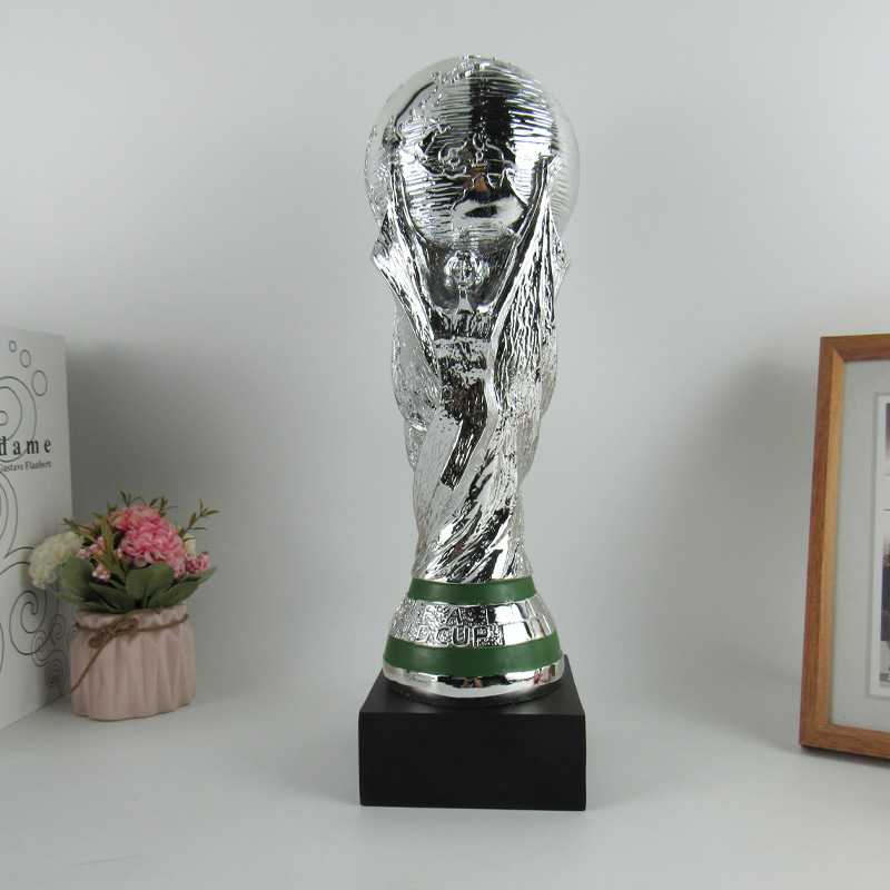 Copa del mundo suministros de ventilador Premio Balón de Oro trofeo botas de oro Guantes de Oro portero de fútbol trofeo letras regalo al por mayor