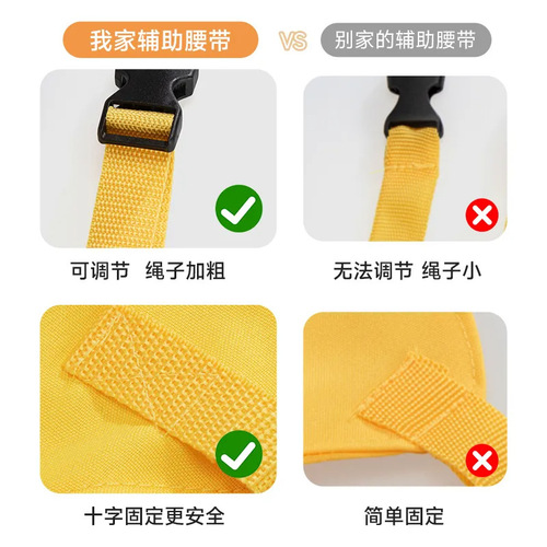 Baby Dining Belt Outdoor Portable Child Seat Safety Belt Waist Strap Chair Safety Fixer Universal