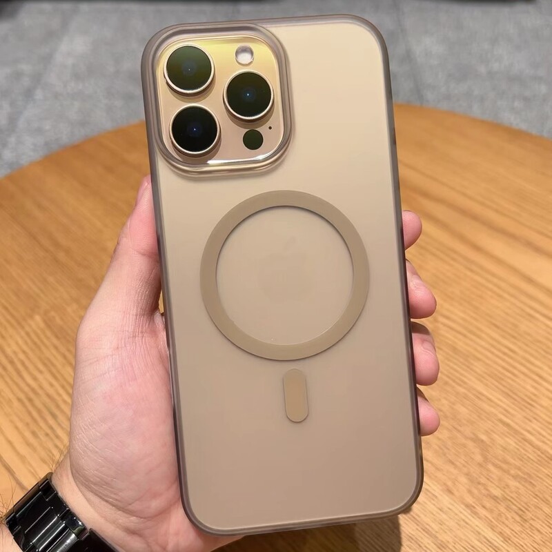 PC肤感磁吸适用iPhone17手机壳超薄冰雾磨砂透明苹果16防摔保护套|undefined