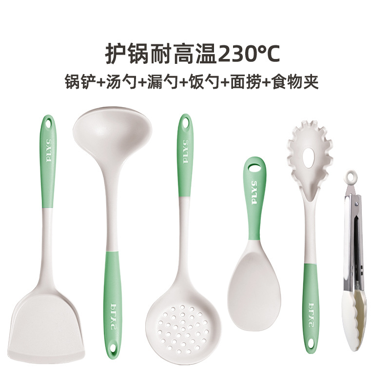 Resistente a altas temperaturas cocina cocina antiadherente cocina nueva combinación de cocina de cocina al por mayor cucharas de arroz