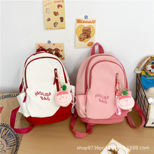 百搭min幼儿园i双肩包日系ins风休闲旅行春游小背包轻便百搭书包