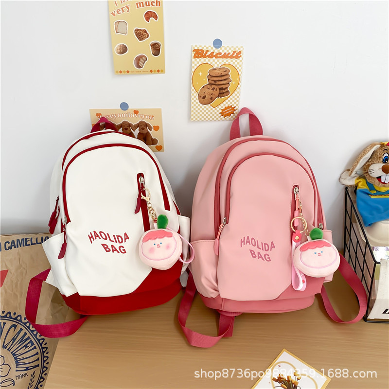 百搭min幼儿园i双肩包日系ins风休闲旅行春游小背包轻便百搭书包