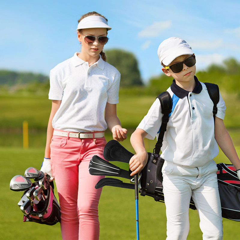 Golf Club de madera manga larga cuello club de protección manga de putter varilla de hierro manga de madera fábrica en stock al por mayor