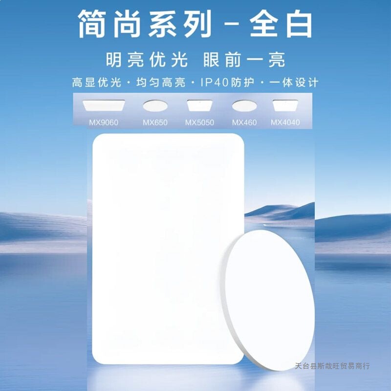 Op Ceiling Lamp Led Modern Minimalist Bedroom Kitchen Bathroom Bathroom Acrylic Balcony Round Simple Lamp