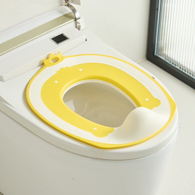 Anillo de inodoro para niños, anillo de inodoro para bebé, cojín para inodoro para bebé, cojín antideslizante simple para inodoro para bebé
