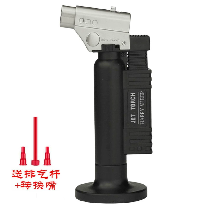 270 кухня Выпечка высокотемпературный пистолет-распылитель Кнопка сжигания сигара бутановый газовый пламенный пистолет зажигалка Портативная паяльная лампа