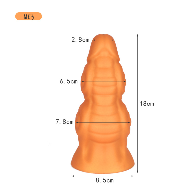 Super gran huevo de silicona líquida conjunto suave anal expansor de forma especial plug anal pene grande SM camarada productos adultos del sexo